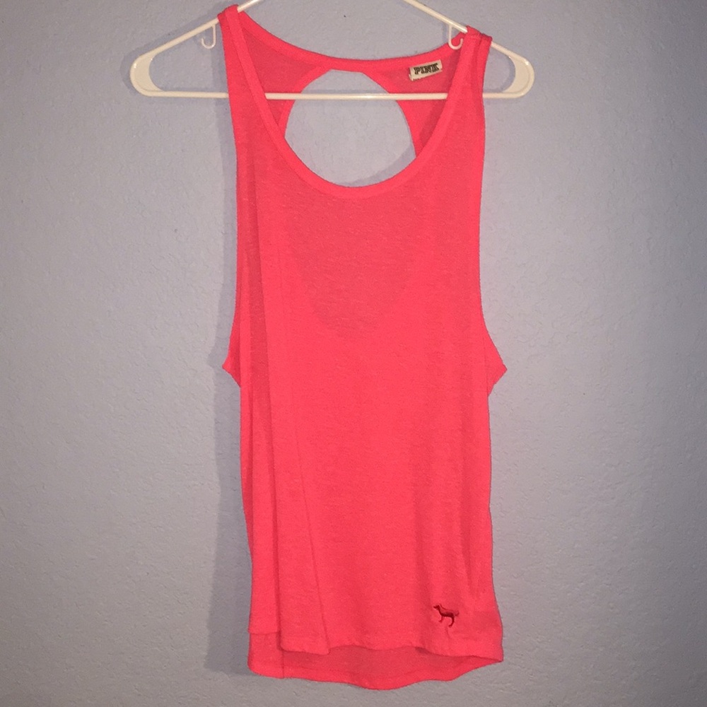 pink workout tank by PINK